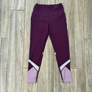 Purple Reebok leggings